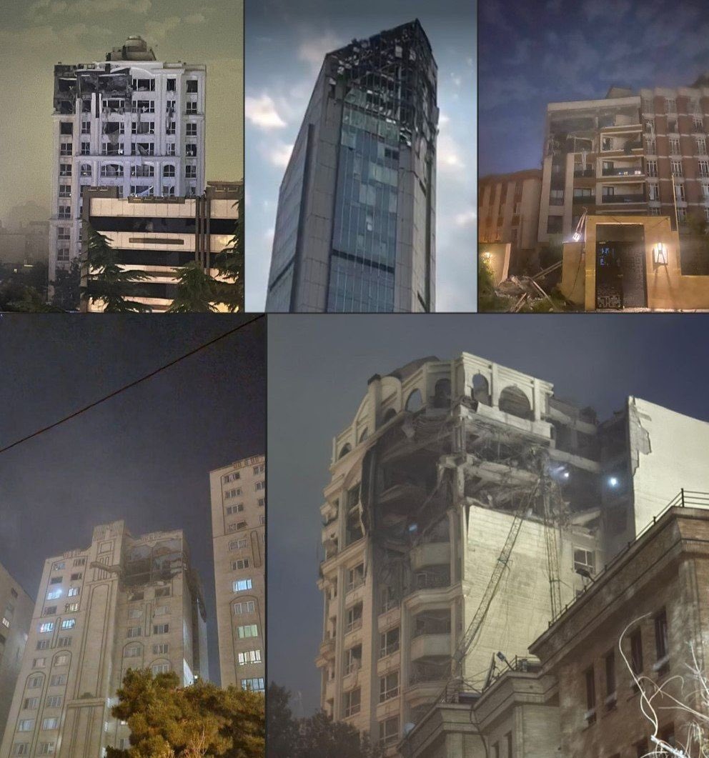AlinejadMasih's tweet photo. IRGC commanders told ordinary people in Iran to  ‘resist’, from their luxury penthouses with rooftop pools and VIP elevators.

On social media, Iranians are going viral with images of lavish penthouses belonging to IRGC commanders targeted in the recent strikes.

The people of Iran are not shocked. They are furious.
Because for years, they were told to tighten their belts while these so-called “defenders of the revolution” built empires on their suffering.

This regime never shared the pain of the people. It only profited from it.

And now, the lies are unraveling.
One penthouse at a time.