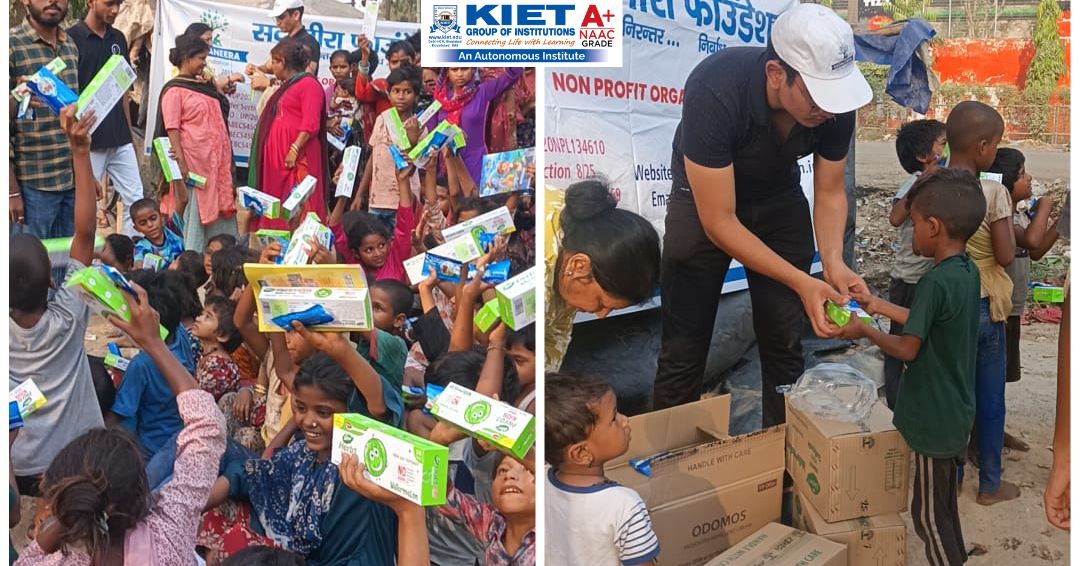 Kiet_edu's tweet image. 𝐓𝐡𝐞 𝐠𝐢𝐟𝐭 𝐨𝐟 𝐞𝐦𝐩𝐚𝐭𝐡𝐲 

On 8th June, Team Uddeshhya &amp;amp; Sadaneera Foundation reached Rajnagar slum for a Cloth Distribution Drive under #IYAANAT.

More than clothes—this was a gesture of dignity, warmth &amp;amp; care. 🌿

#UphaarProject #DignityInGiving #CompassionInAction