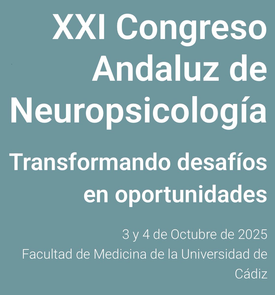 SANP_SM's tweet image. Ya está disponible en nuestra web el programa y la inscripción al XXI Congreso de la SANP. Tenéis hasta el 3 de septiembre para inscribiros con cuota reducida. Nos vemos en Cádiz! 
sanp.es/programa/
sanp.es/inscripcion-co…