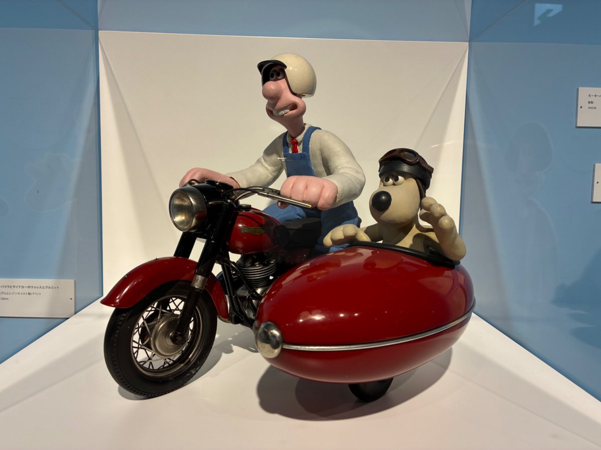 mbrid02's tweet image. 渋谷でやっているひつじのショーン展 withウォレスとグルミットに行ってきました！撮影に使われたジオラマが可愛くて最高でした！6月29日まで #ひつじのショーン 展