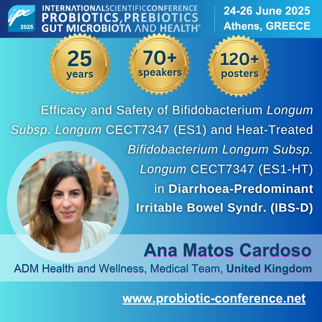 🔬🧫🧬 IBS is a chronic functional gastrointestinal disorder characterized by abdominal pain, bloating and abnormalities in stool frequency or form.
The gut microbiota of people living with IBS differs markedly to the microbiota of healthy individuals.

Find out more in Athens