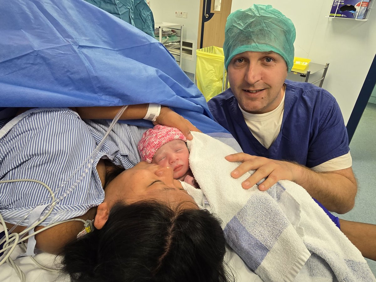 My life changed forever this morning 🌄 when my Beautiful wife Dipanju gave Birth to my Beautiful daughter India, Bella, Ranju Rooke...❤️ ..x