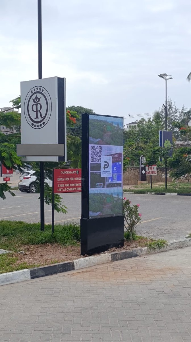 Proventus (@proventus_ltd) on Twitter photo 🌴This screen at Basic Nyali Parking lot oversees Links Road.
👀The perfect place for your brand to be seen when on the move🚗
📞0799 45 45 45
📩info@proventus.ke 🌴This screen at Basic Nyali Parking lot oversees Links Road.
👀The perfect place for your brand to be seen when on the move🚗
📞0799 45 45 45
📩info@proventus.ke