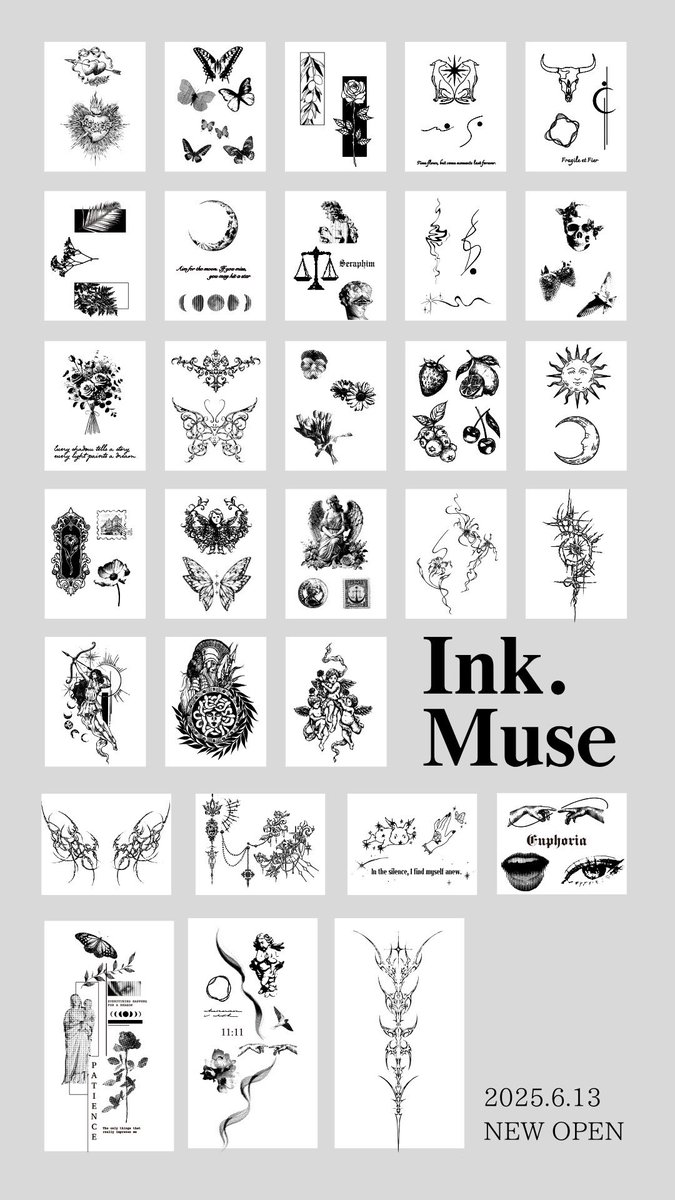tamayura_jagua's tweet photo. 𝑵𝑬𝑾 𝒃𝒓𝒂𝒏𝒅 

Ink.Muse

𝑹𝒆𝒍𝒆𝒂𝒔𝒆

https://t.co/0mvwBx93gp https://t.co/sLwcOtMWnR
