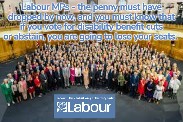 raspberrytalk's tweet photo. @snowleopardess @leicesterliz @Keir_Starmer Wow, so after 13 weeks I'm magically no longer disabled?
That's amazing because the teams of fully trained medical professionals haven't managed to fix me in over 13 YEARS!
You WILL kill people

#LabourT4
#MURDERbyanyothername
#DWPDeaths
#TakingThePIP https://t.co/tqwhoMlUMG