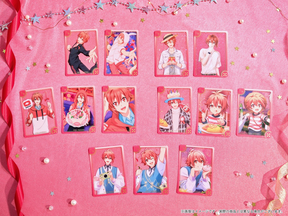 アイドリッシュセブン　バースデー クリアカード コレクション七瀬陸boxA+B グッズ紹介／ 「バースデービジュアルクリアカードコレクション 七瀬陸