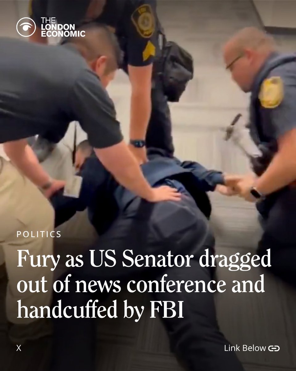 Trump's America: where opposition politicians are forcibly removed from press conferences and detained by the FBI