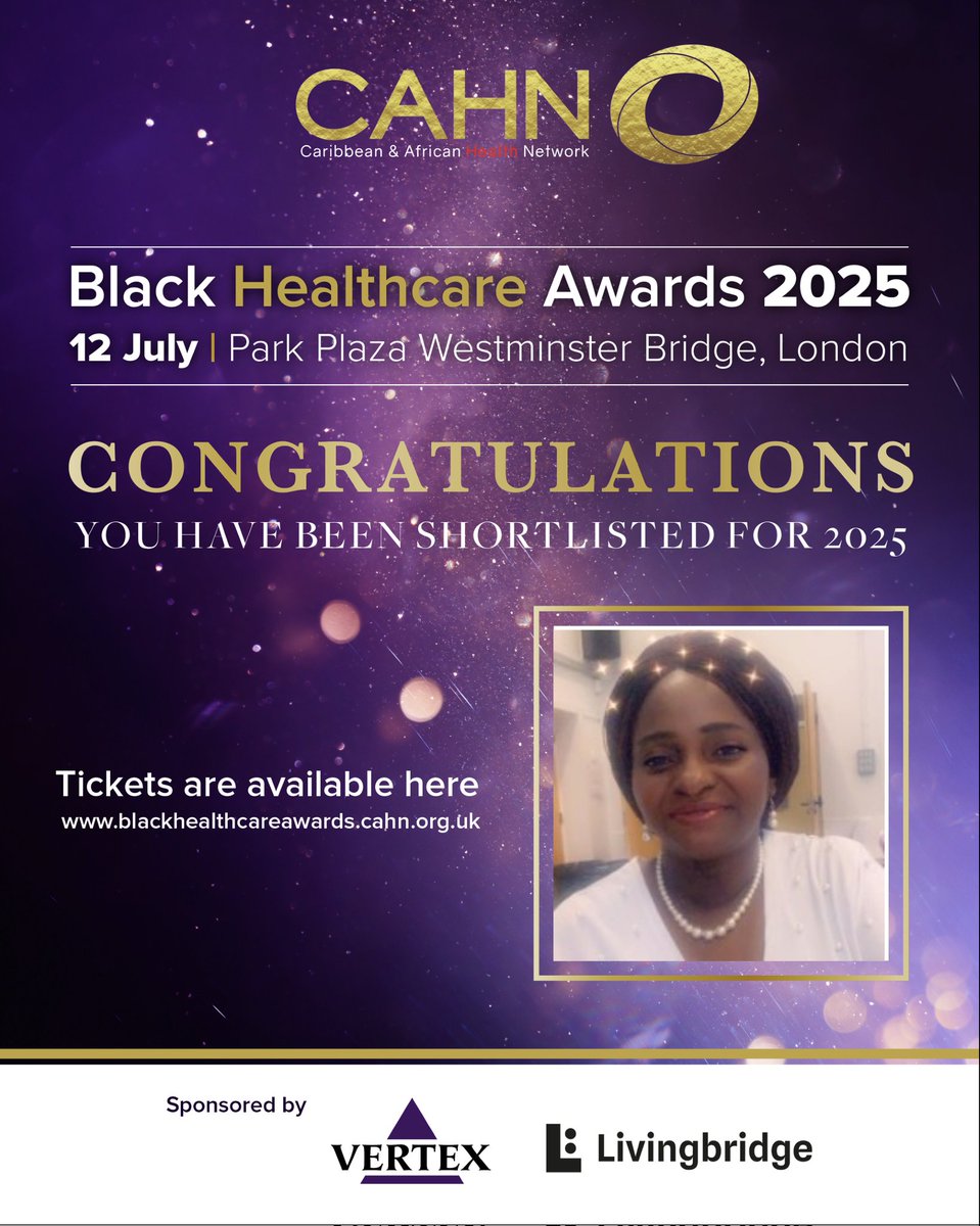 🌟 Celebrating #WindrushDay + #BlackExcellence <a href="/BHRUT_NHS/">BHRUT NHS 🏥</a> 🌟
Honouring the Windrush Generation &amp; the legacy they left in shaping the NHS.
Proud to share Prof Gideon Mlawa &amp; Abiola Jinadu are shortlisted for the #CAHNAwards2025!
#Windrush75 #BHRUTProud #NHSVoices #BetterTogether