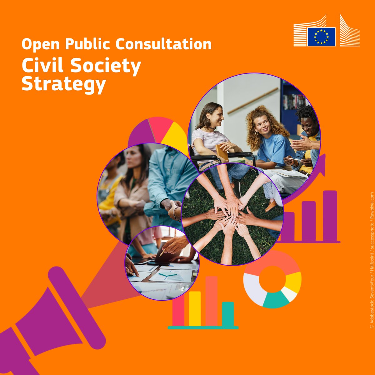 Want to shape the future of the EU Civil Society Strategy?

Civil society organisations play a key role in safeguarding our democratic systems.

#HaveYourSay by 5 Sept 2025 to help strengthen, protect and support civil society actors.

🔗europa.eu/!6JcqM7

 #EuropeanUnion