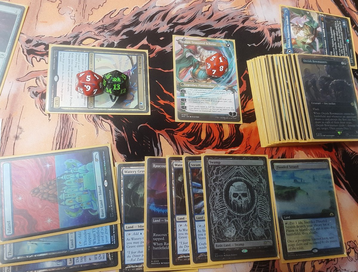 Tamiyo ultimate into making the biggest psychic frog known to man?