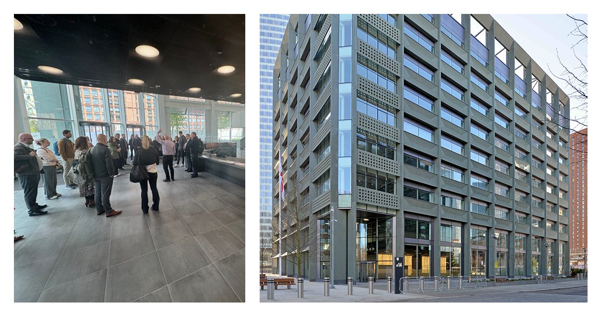 Last Friday representatives from seven government departments were given a glimpse of their new office space in #Manchester.

As part of our client engagement day, they were provided with a tour of the new Manchester First Street Hub as well as updates on the project itself.