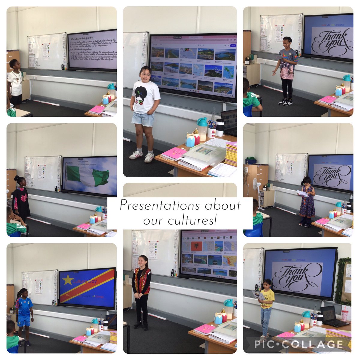 Year 3 started our culture day by sharing presentations on their own cultures!🌍 We all learnt lots of new things!😁
