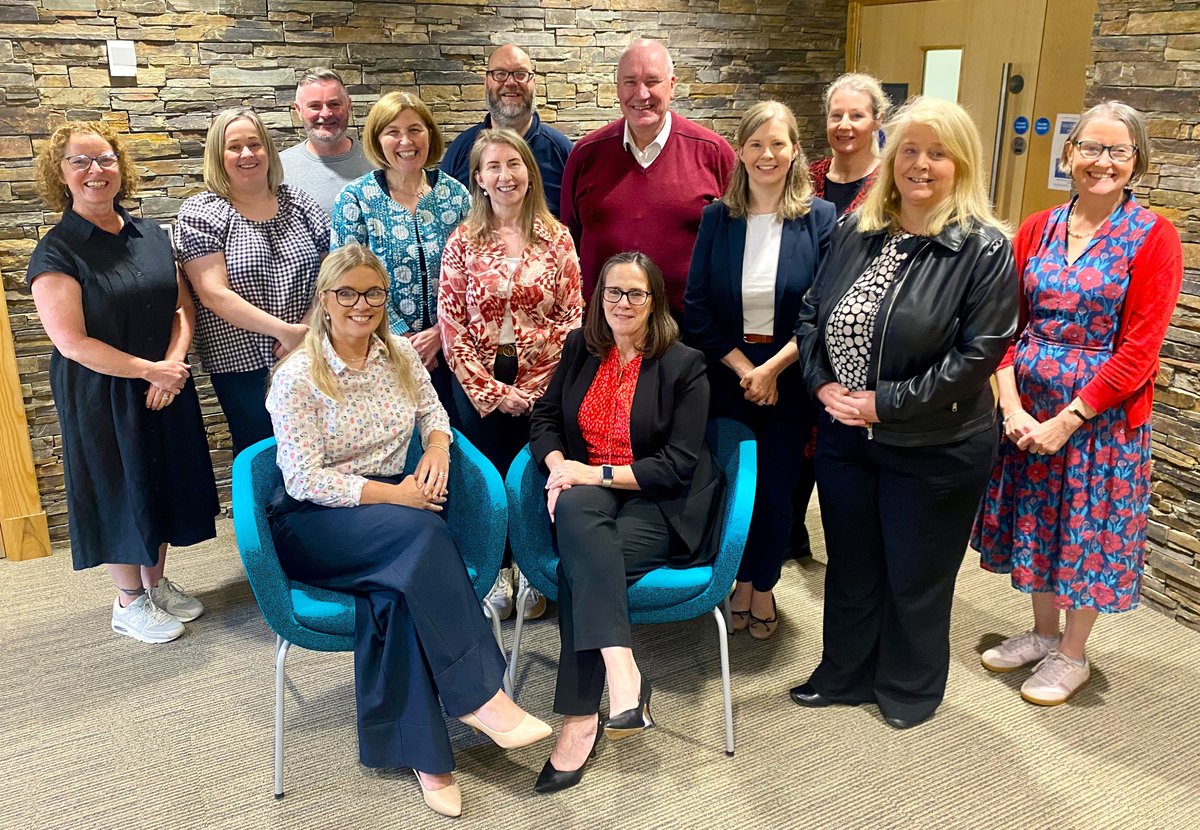 It was a heartfelt farewell to outgoing Chair of our Stakeholder Engagement Forum, Charlene Brooks, on Wednesday – as well as a warm welcome to the new Chair, Elaine Armstrong, who is Chief Executive of the <a href="/cedarfoundation/">The Cedar Foundation</a> . Charlene and Elaine (seated, l-r) are pictured with