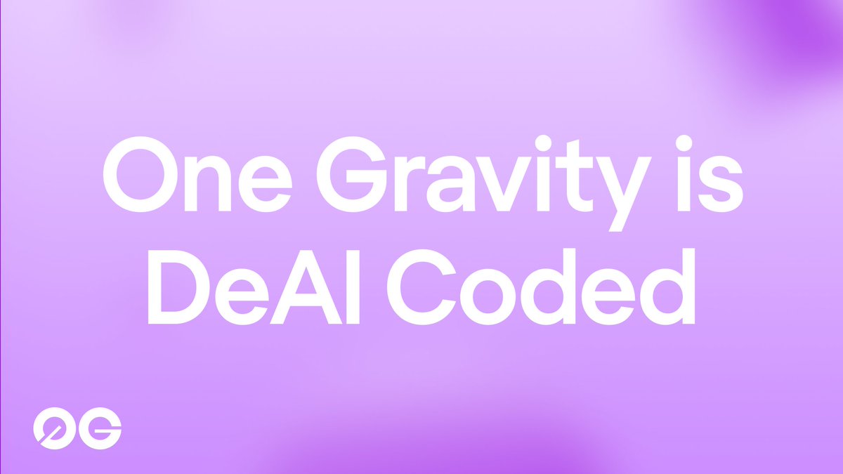 Purple is the color
OG is the chain

One Gravity is THE NFT collection.