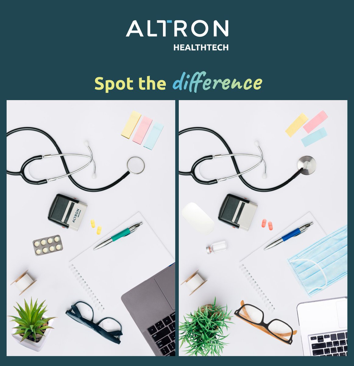 Can you spot the difference? Let us know in the comments where you think the differences are…