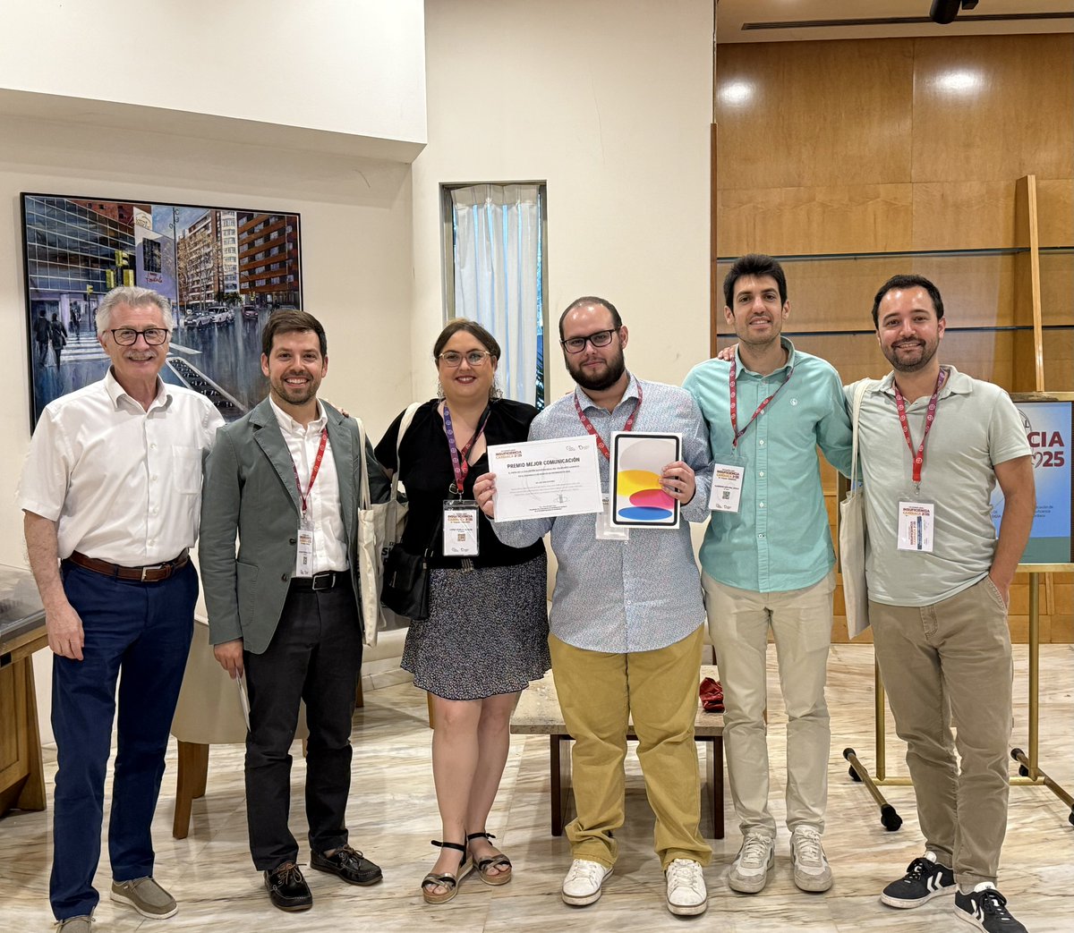 IC_LaFe's tweet image. La Unidad de ICyTC en la XXII Reunión #ICSEC2025 en Zaragoza.
🏆Premio a Mejor Comunicación: “El papel de la valoración sociofuncional del trasplante cardíaco en el desarrollo de eventos de morbimortalidad” 👏🏻@vsa96