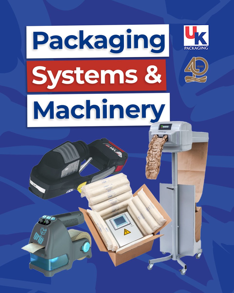 #Packaging Systems That Work Harder for Your Business.

At #UKPackaging, our innovative packaging systems and #machinery are designed with versatility in mind—streamlining your operation!

Get in touch today!

📩 sales@ukplc.co.uk
📲 020 8801 8144

ukplc.co.uk/product/packag…