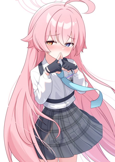 #ブルアカ #BlueArchive
照れホシノ 