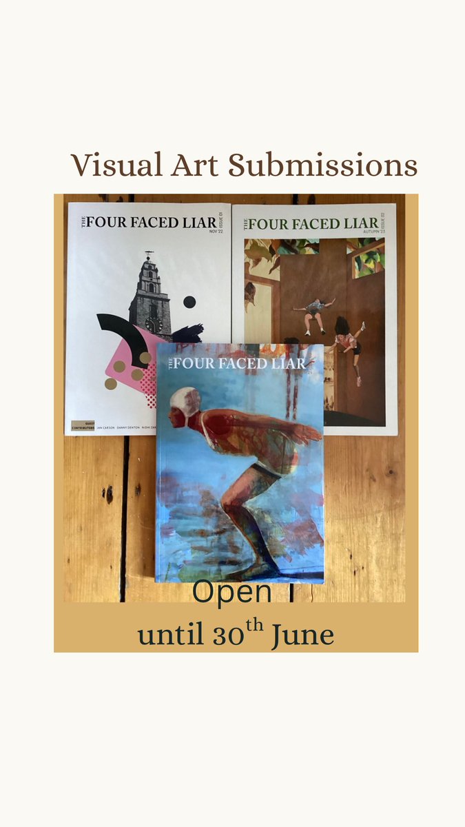 the4facedliar's tweet image. We are also accepting submissions of visual art until 30th June the4facedliar.com/submissions