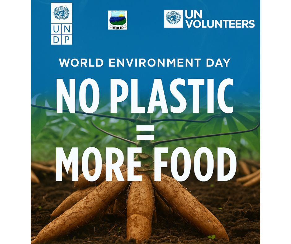 eitel_mbango's tweet photo. No plastic🍶 egal more food 🌾🐟🐋. Say no to plastic waste Join the mouvement to protect environment in Liberia.

@UNDPLiberia
#WorldEnvironmentDay2025 
#unvliberia 
#pnudliberia 
#BeatPlasticPollution https://t.co/jO7yBmTi7F