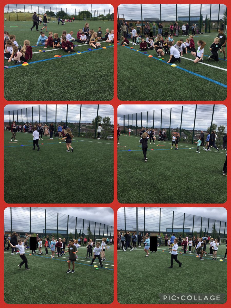 Miss Kennedy’s class and P3b at Sports Day this morning . 🏅🏃‍♀️🏃‍♂️