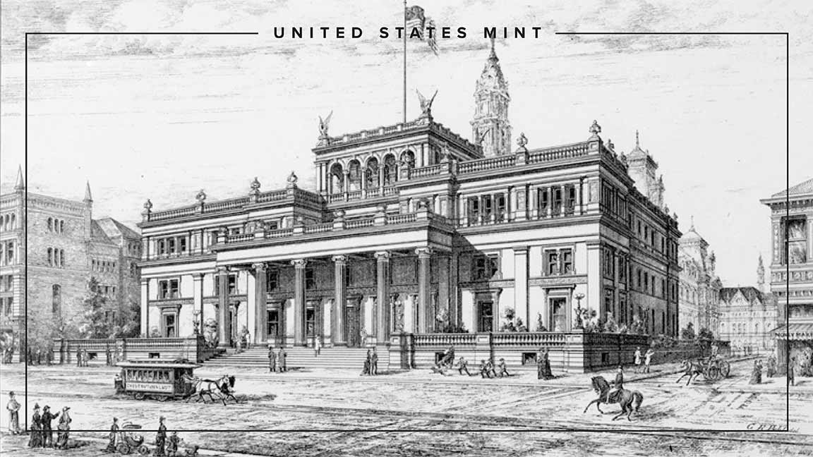 #OTD in 1901 ceremonies marked the completion of the 3rd #Philadelphia Mint building on Spring Garden Street. Later that month, the Mint officially moved to this location. The Mint remained at this building until 1969, when it moved to its current site.