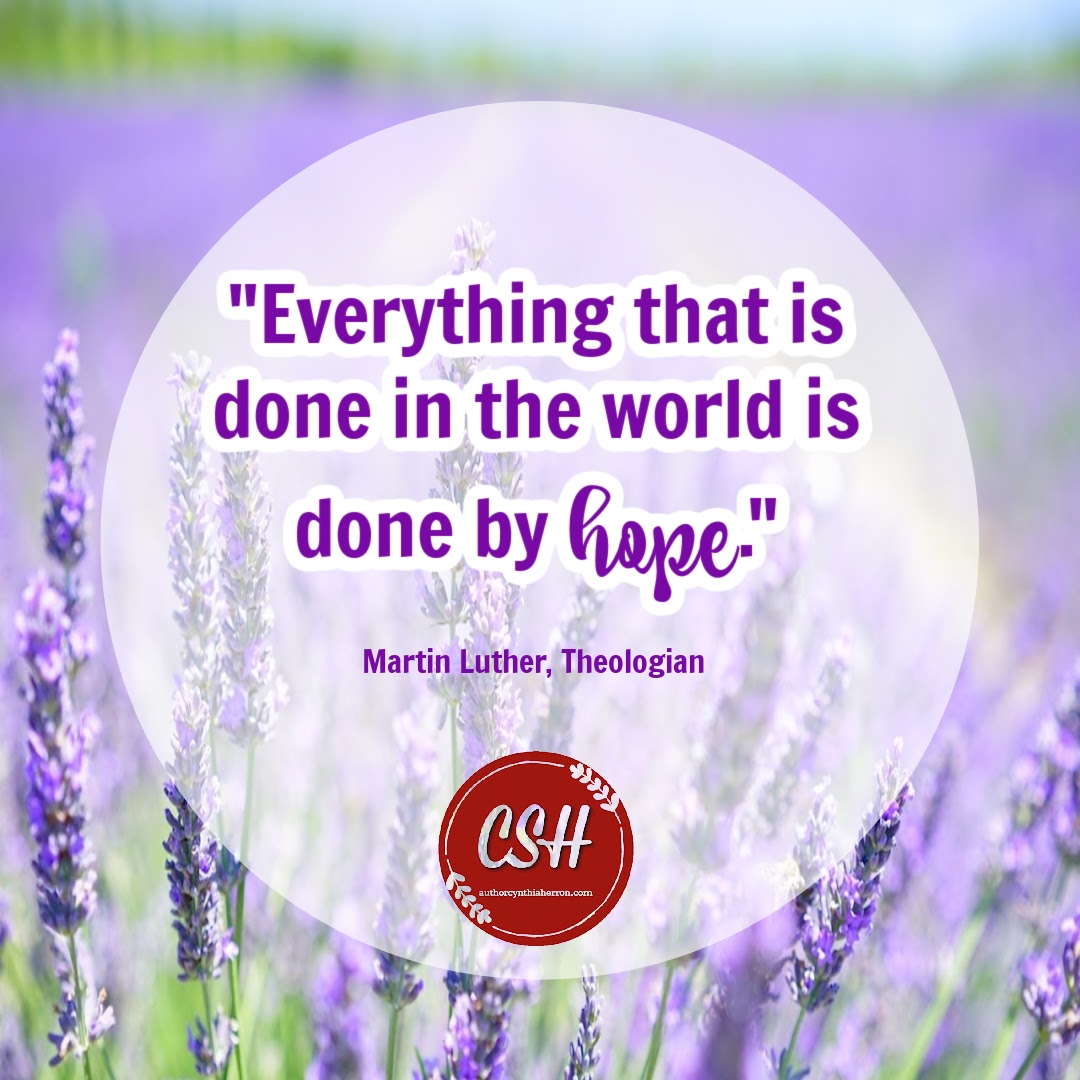 "Everything that is done in the world is done by hope." (Martin Luther) 🪻 #FridayVibes  #FridayFeeling