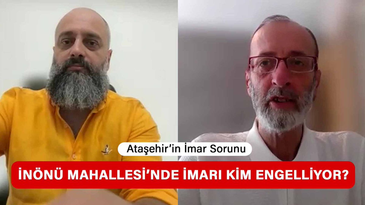bitaraftv's tweet photo. Deniz Finci "İnönü Mahallesi'nde imarı kim engelliyor?"

Siyasetçi Deniz Finci ve Gazeteci Mesut Solak, Ataşehir'in imar sorununu ve son gelişmeleri Bitaraf TV'de değerlendirdi.

İzlemek için: https://t.co/zpnhkzKJTt https://t.co/A0KYl07j7S
