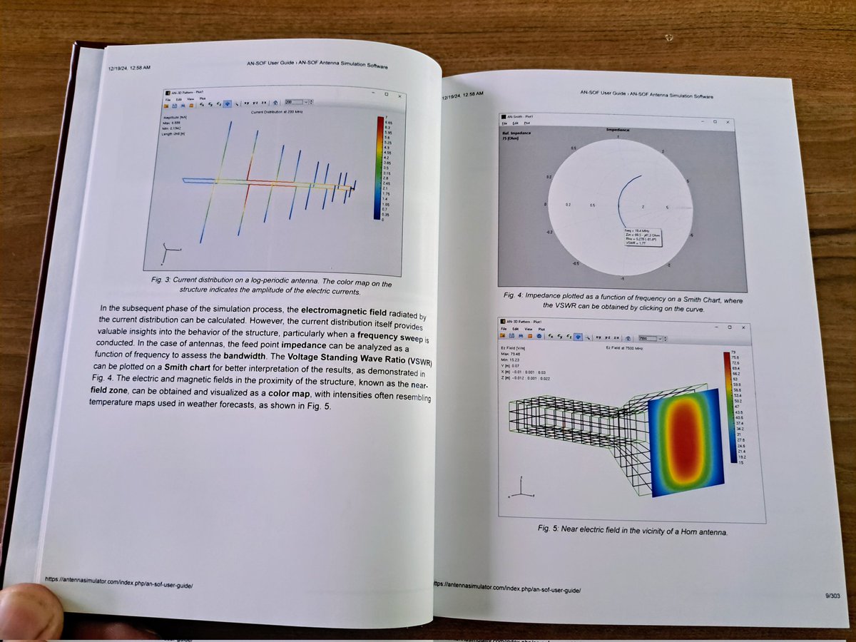 📘 Henry Poelman (PG0DX / 19DX348) printed the AN-SOF User Guide with a hard cover—looks great!
We're thinking of offering it on Amazon.
Would you like a printed manual too?

👇 Let us know!

#antennas #hamradio #hamr #amateurradio #antennadesign