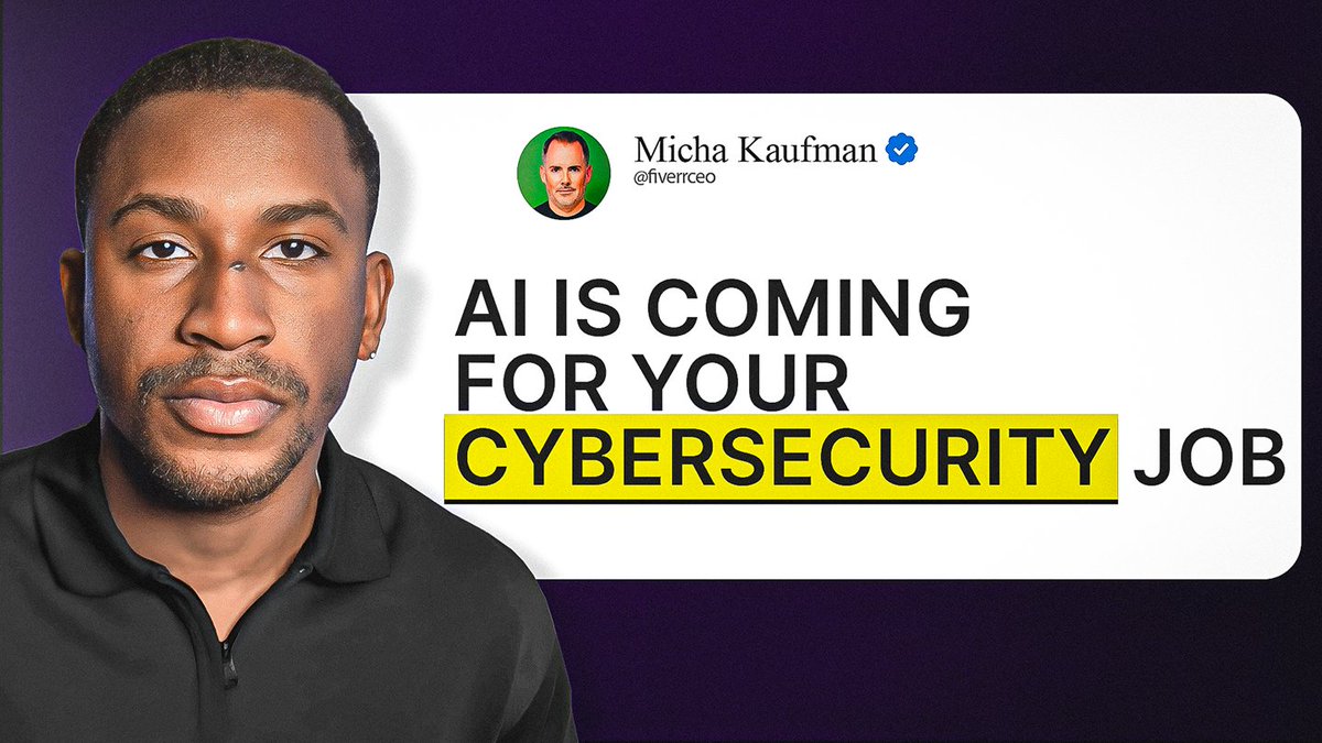 Feeling like the cyber job market’s gone cold?

It hasn’t...it’s just changed.
In 2025, it’s not about knowing tools. It’s about judgment, real-world skills, and cross-functional value.

Here’s how to stay hireable: youtu.be/CReZS2SFpt4