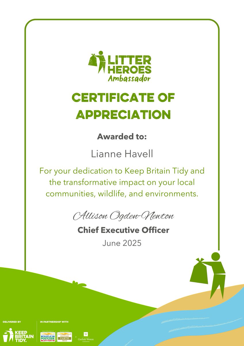 Look what I have received. I have also been nominated for an award too. What a week. #LincsConnect