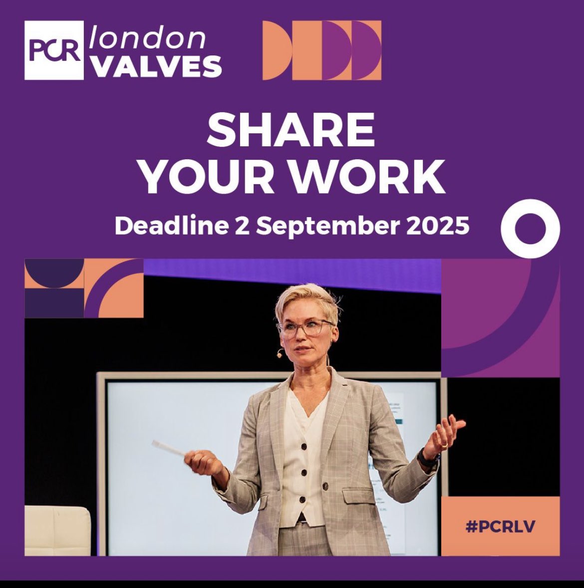 📢 Submissions now open to #PCR London Valves ! 
🗓️16-18 November
📍London
⁦<a href="/PCRonline/">PCRonline 🫀</a>⁩