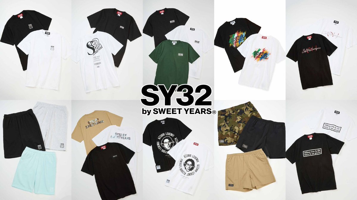 sy32.jp/view/category/…
期中新作Tシャツ！入荷！
#sy32 #夏