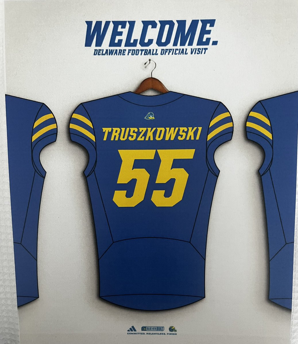 BrandonTrus55's tweet image. Really excited to be in the 302 this weekend for an official visit. I’m looking forward to meeting all of the coaching staff and seeing what @Delaware_FB is all about. Thanks for the invite @CoachRogers57.
@GAFootball1759