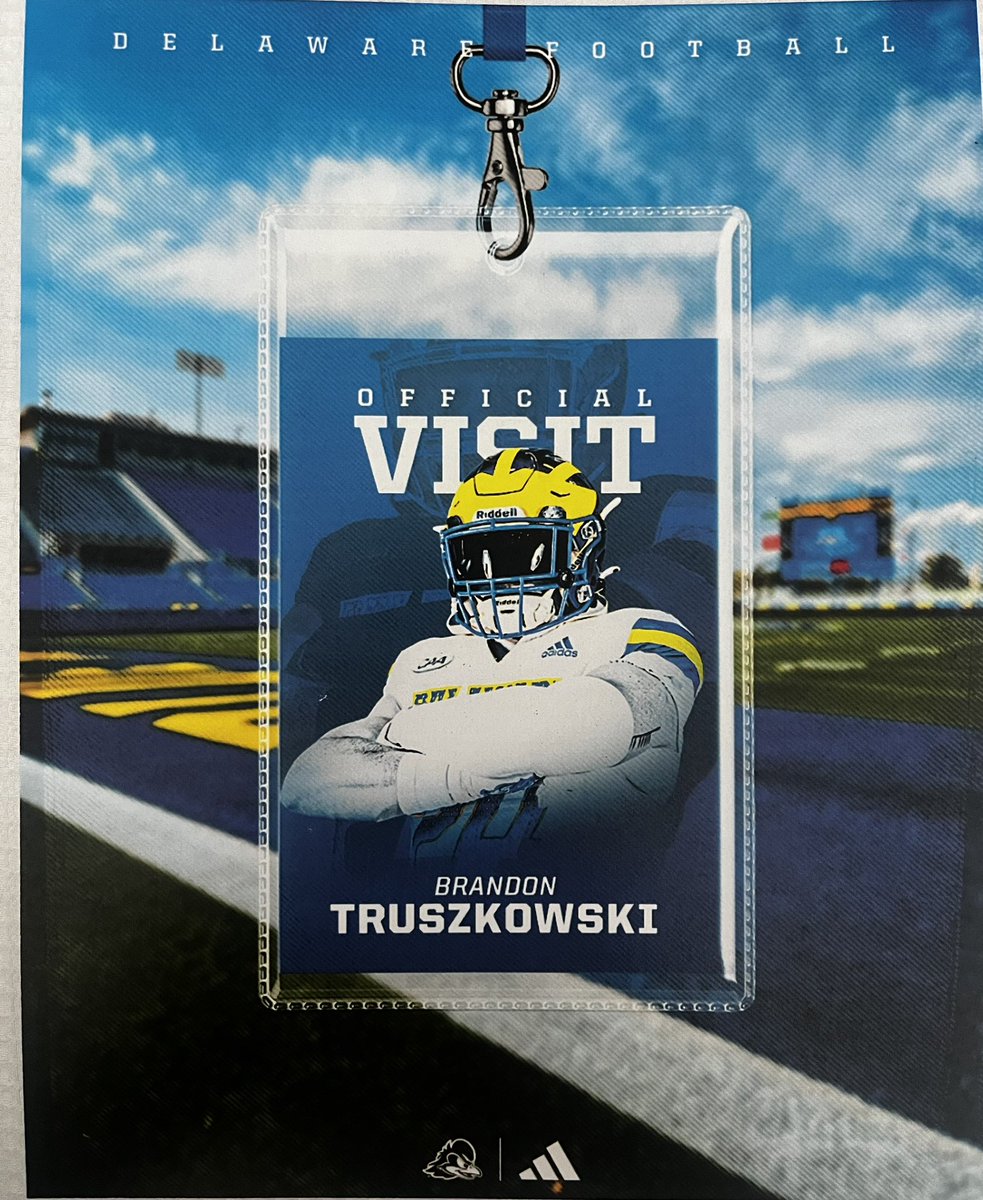 BrandonTrus55's tweet image. Really excited to be in the 302 this weekend for an official visit. I’m looking forward to meeting all of the coaching staff and seeing what @Delaware_FB is all about. Thanks for the invite @CoachRogers57.
@GAFootball1759