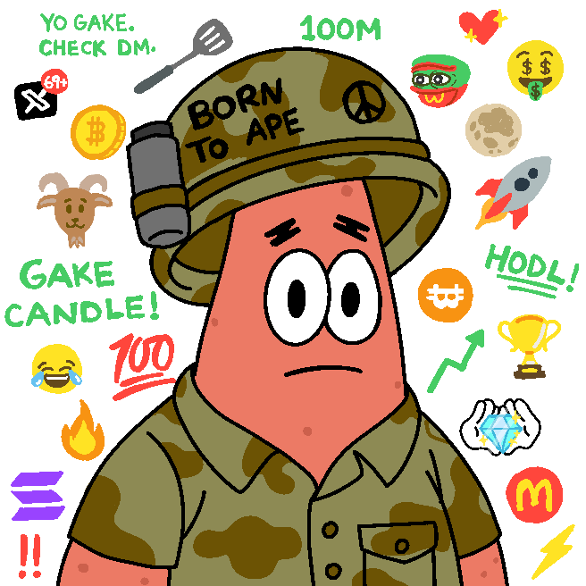 Gake was wearing $Helmet befor ts!