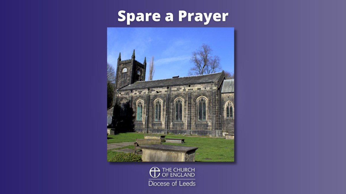 Spare a Prayer 🙏🏻

Today we pray for Luddenden with Luddendenfoot in the Huddersfield area. We pray for the church of Luddenden St Mary.

📷: Chris Heaton