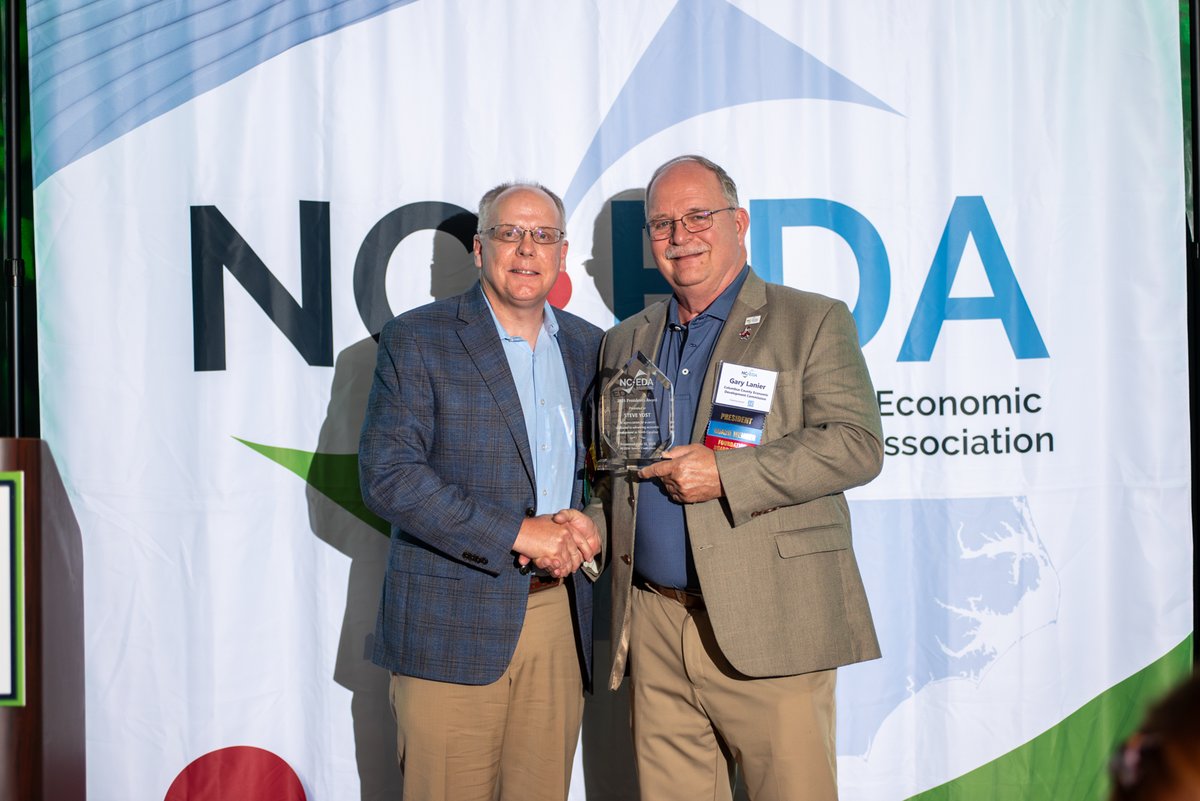 Last night at the hash#NCEDA2025Annual Conference, we honored the remarkable achievements of North Carolina’s economic development professionals. Their impact on communities across the state is profound! Congratulations to all of this year’s honorees!