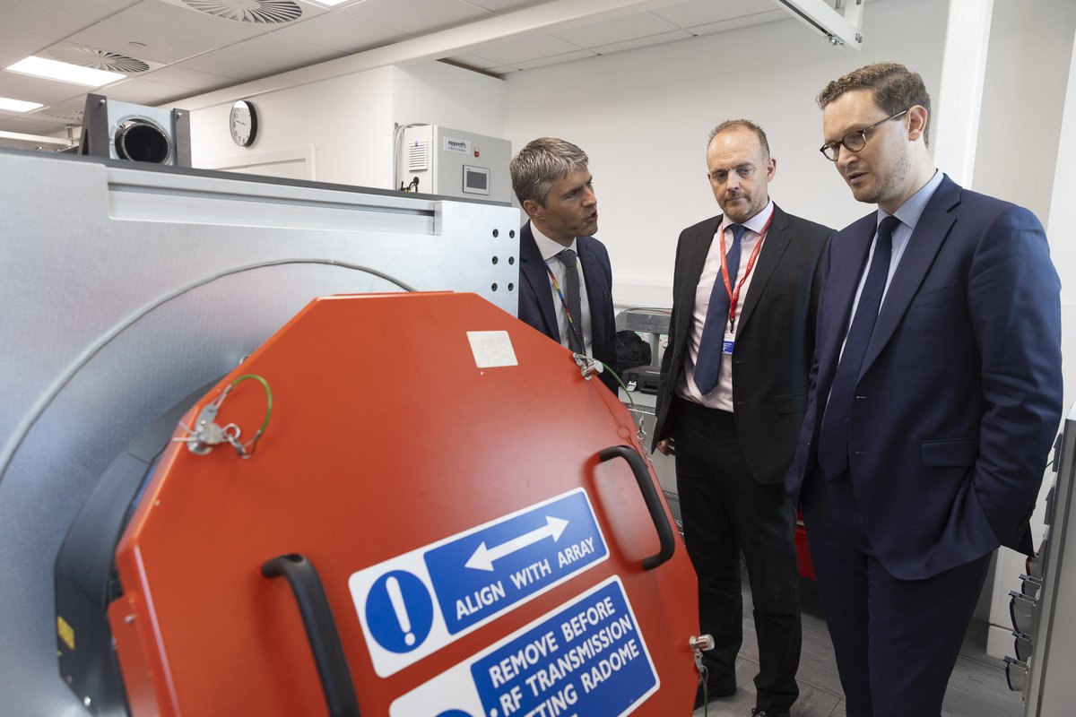 We had the pleasure of hosting the Chief Secretary to the Treasury, The Rt Hon <a href="/darrenpjones/">Darren Jones MP</a>, at our cutting-edge sensors facility in Edinburgh today.

The visit coincided with the news of £204.6m in funding to start production and integration of the #ECRSMk2, the highly advanced