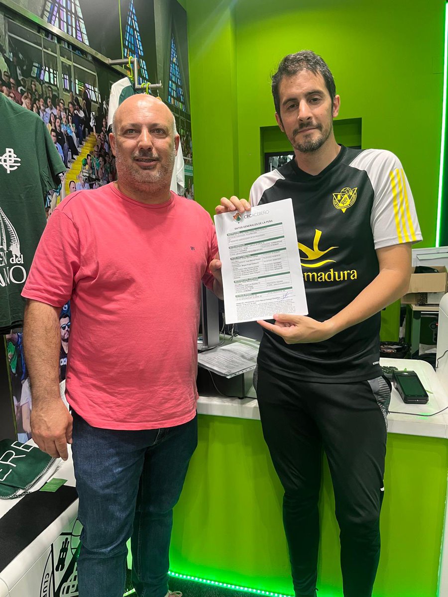 💚 Estamos muy felices de anunciar que tenemos nueva peña del #CPCacereño.

🙌 Peña Verdiblanca de Torreorgaz  🙌

🤗 Animamos a todos los pueblos de alrededor de Cáceres a crear su peña para apoyar al #CPC 

#EligeCreer #LaOrdenDelDecano