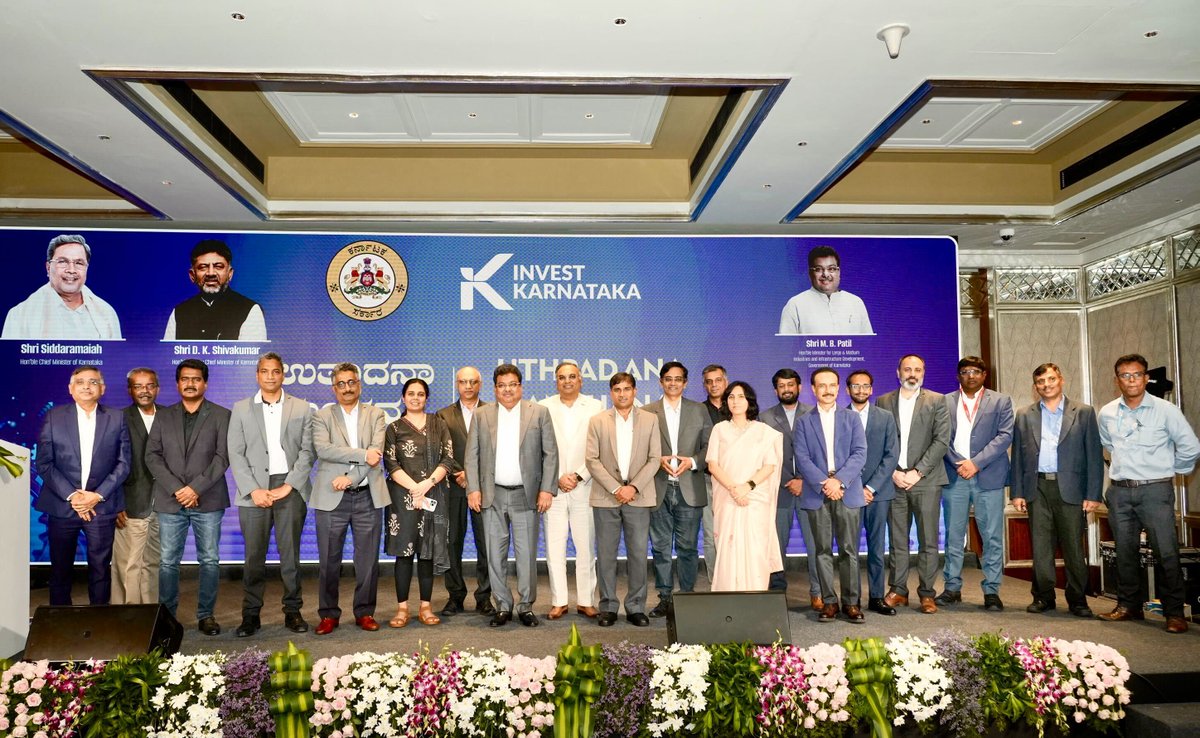 We're glad to have been part of an action-driven dialogue at #UthpadanaManthana to shape the future of aerospace and manufacturing in Karnataka. 🚀 

Among 100+ companies, Pixxel was the only Spacetech startup to present directly to the Minister, driving key asks to strengthen