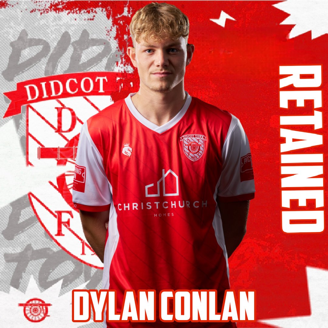 🔴⚪️Dylan Back For More🔴⚪️

Didcot Town are delighted to announce that Dylan Conlan will be returning for the 2025/26 season. 

Dylan enjoyed an impressive first season following his arrival from Abingdon United. 

He showed his versatility playing in a number of positions