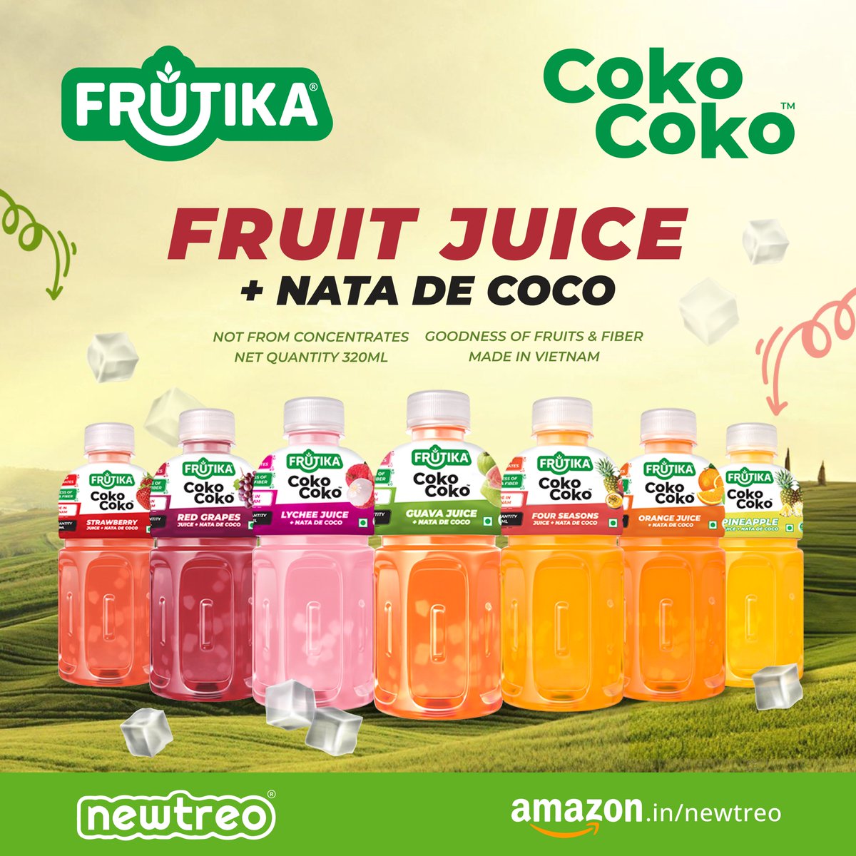 newtreo's tweet photo. Craving something beyond ordinary? Meet Frutika Coko Coko Juices—refreshing fruit juice packed with nata de coco’s chewy goodness. It’s juice reimagined!

Discover now: https://t.co/AdiEYThlq8

#Frutika #FrutikaCokoCokoJuices #Newtreo https://t.co/P8azx1EQJP