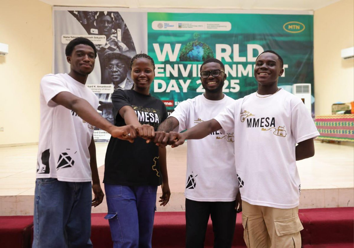 mmesa_umat's tweet photo. Congratulations🎉to Team Binfluencers from FMMT for winning the maiden edition of the Beat Plastic Challenge 2025!!! https://t.co/HeCPSnmybL