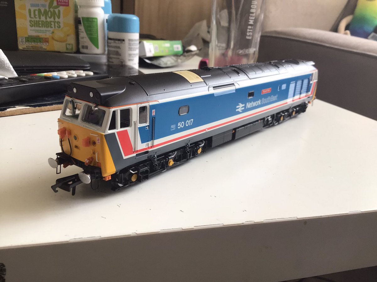 David's trains (@davids_trains) on Twitter photo #TMRGUK
I have added <a href="/accurascale/">accurascale</a> 50017 Royal Oak in Network SouthEast to my fleet, didn’t plan to get this model originally because I already had my Hornby one with HM7000 but decided to pick this one up as I really did like how this one looks. #TMRGUK
I have added <a href="/accurascale/">accurascale</a> 50017 Royal Oak in Network SouthEast to my fleet, didn’t plan to get this model originally because I already had my Hornby one with HM7000 but decided to pick this one up as I really did like how this one looks.