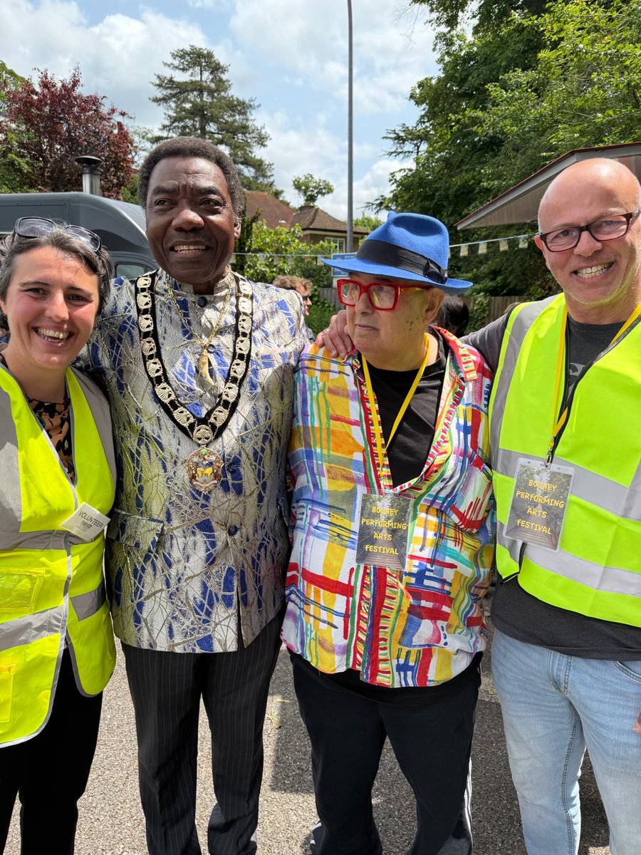 A fantastic time at the Bushey Performing Arts Festival last Sunday- a wonderful, cultural, free community event