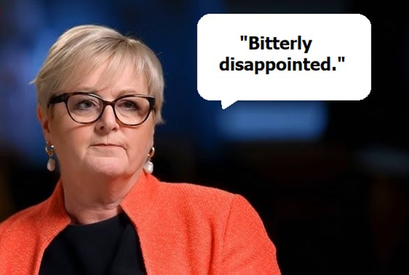 For someone so desperate to prove her "reputation", Linda Reynolds seems remarkably content degrading herself in public. The former Liberal Senator now "bitterly disappointed" as the NACC clears Brittany Higgins' payout. Like Scott Morrison, Linda is never not the victim #auspol