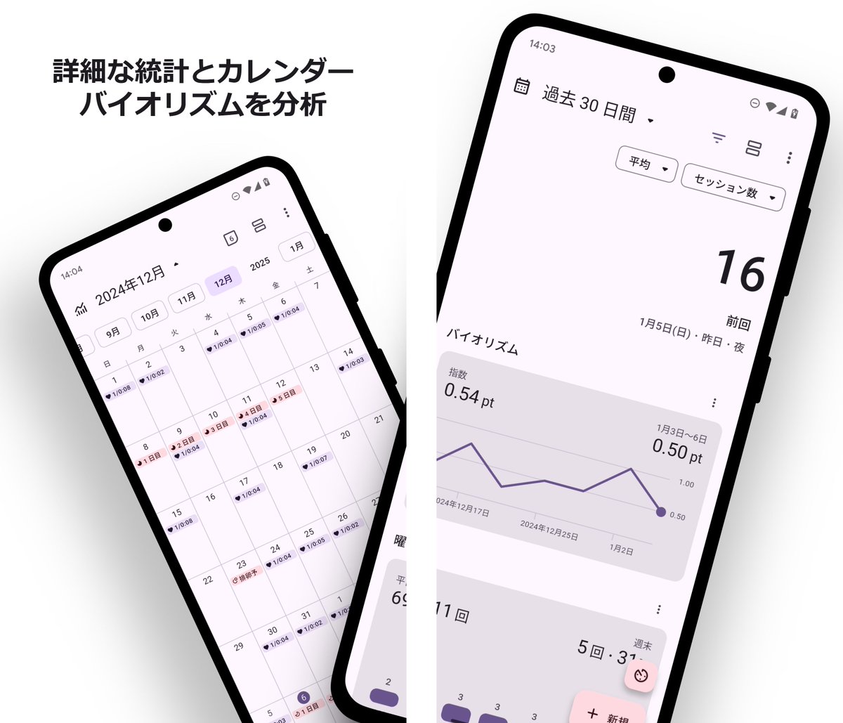 ei_nano_app's tweet photo. 強いストレスは性欲低下に繋がるなど、心身は性欲に影響します。日々の自慰記録で、性のバイオリズムを可視化して、体調やメンタルの変化を把握。『アイナーノ』アプリで自分を知るキッカケに。

iOS: https://t.co/tjq4qSEWHC
Android: https://t.co/Fri6kBQzUH

アイナーノ｜Ei Nano - オナニー管理 https://t.co/fEGoQajbLh