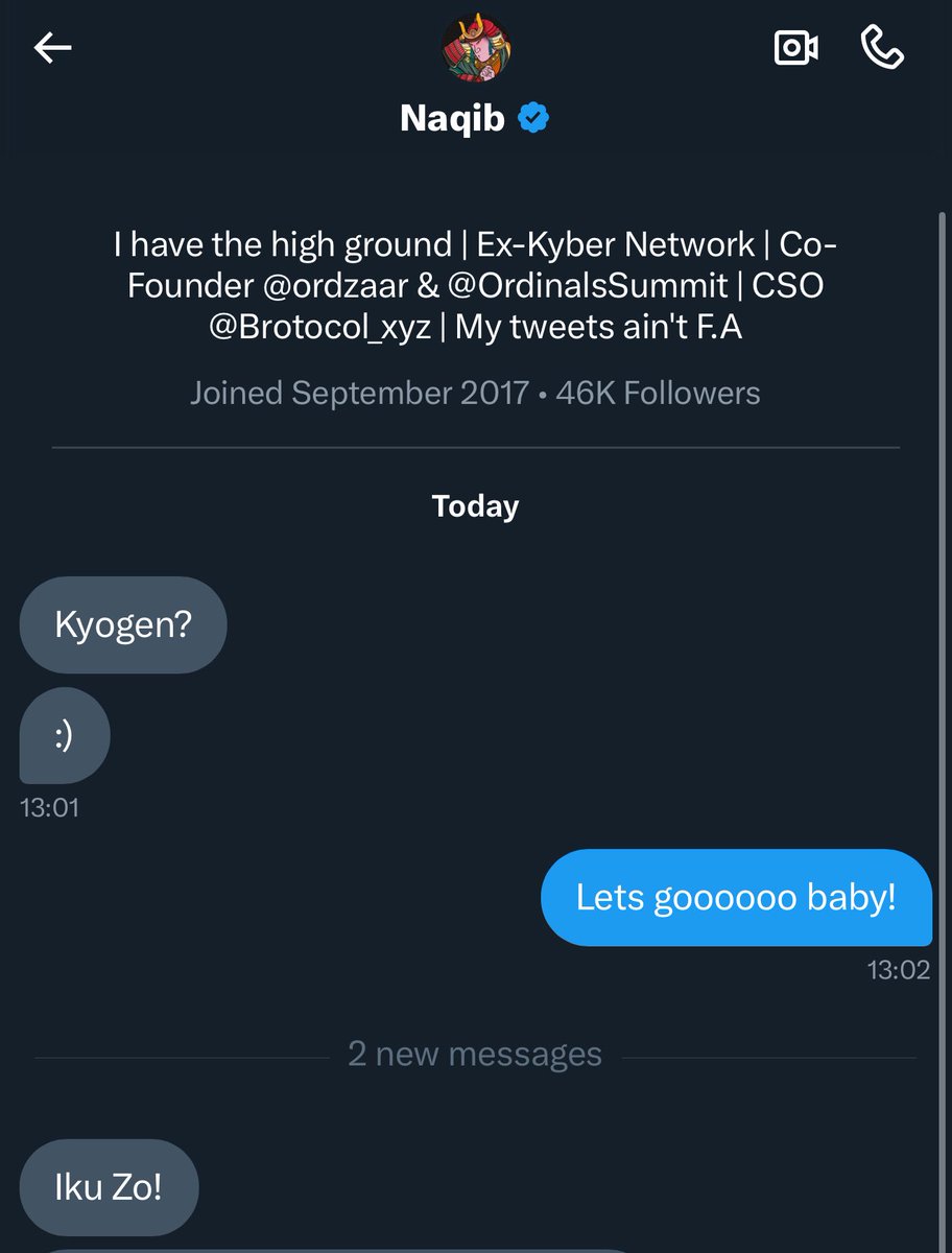 Honored to have been chosen! 

Thanks alot <a href="/Naqib_Noor/">Naqib</a>!

Iku Zo!