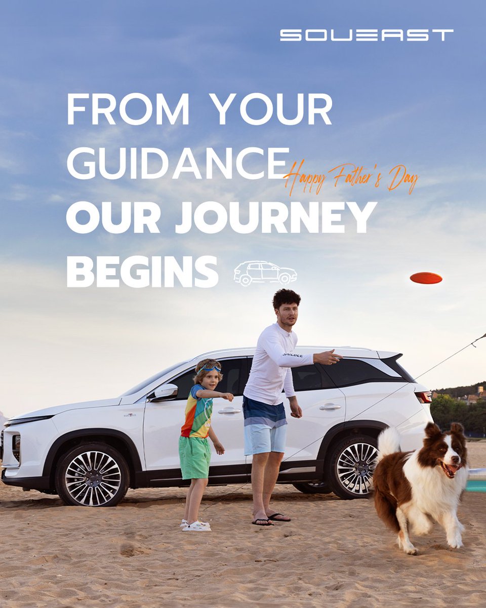 SOUEASTGlobal's tweet image. To Dad: Our first navigator. Our forever drive. 
Happy Father&apos;s Day.❤️

#HappyFathersDay #SOUEAST #EaseYourLife #EaseTime #YourEaseTime